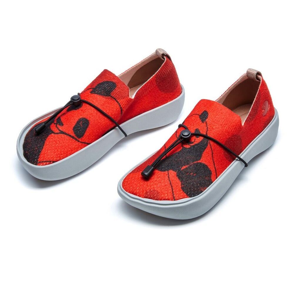 UIN Men's Travel Walking Shoes Casual Sneaker (Snuggle Panda)